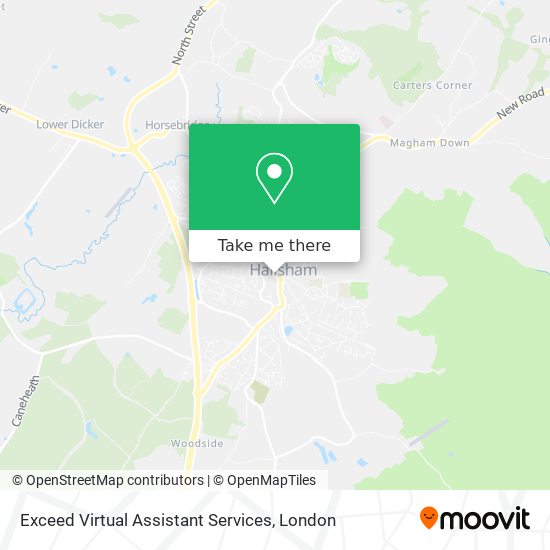 Exceed Virtual Assistant Services map