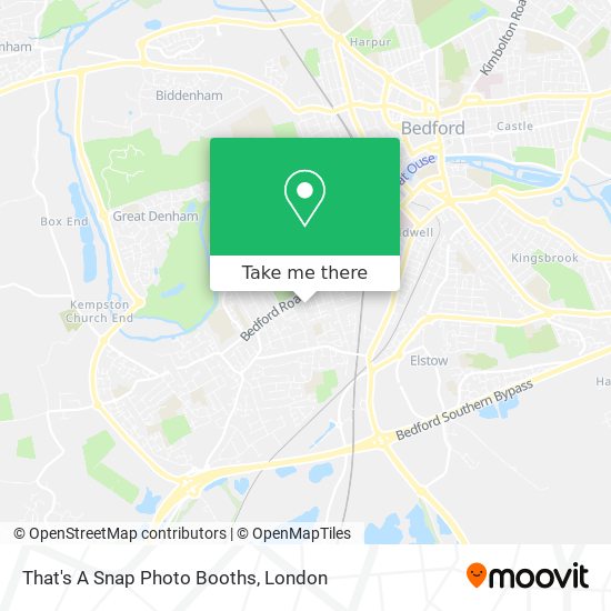 That's A Snap Photo Booths map