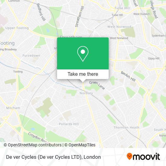 De ver Cycles map
