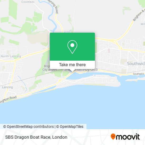 SBS Dragon Boat Race map