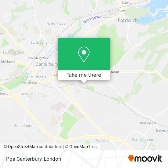 Pqa Canterbury map