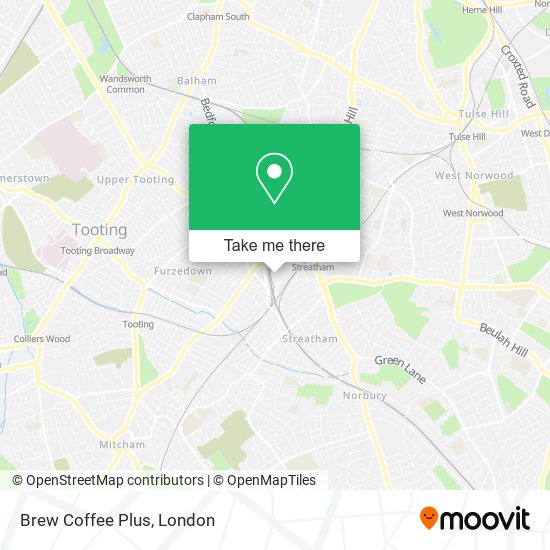 Brew Coffee Plus map