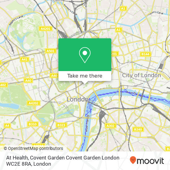 At Health, Covent Garden Covent Garden London WC2E 8RA map