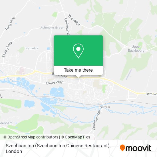 Szechuan Inn (Szechaun Inn Chinese Restaurant) map