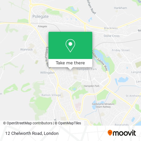 12 Chelworth Road map