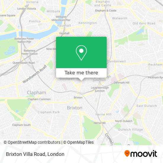 Brixton Villa Road map