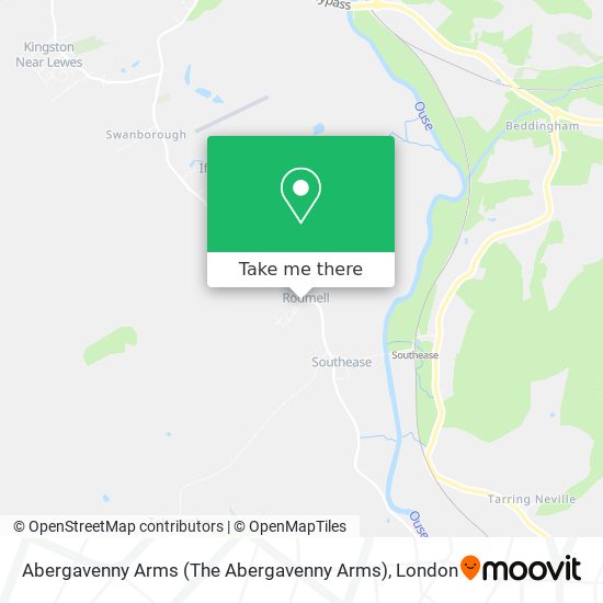 Abergavenny Arms (The Abergavenny Arms) map