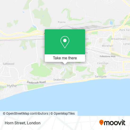 Horn Street map
