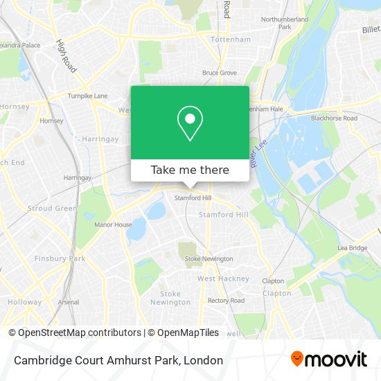 Cambridge Court Amhurst Park map