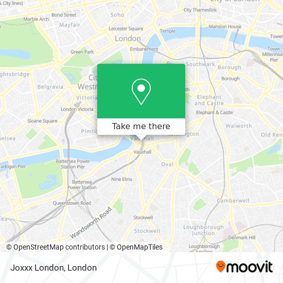 Joxxx London map
