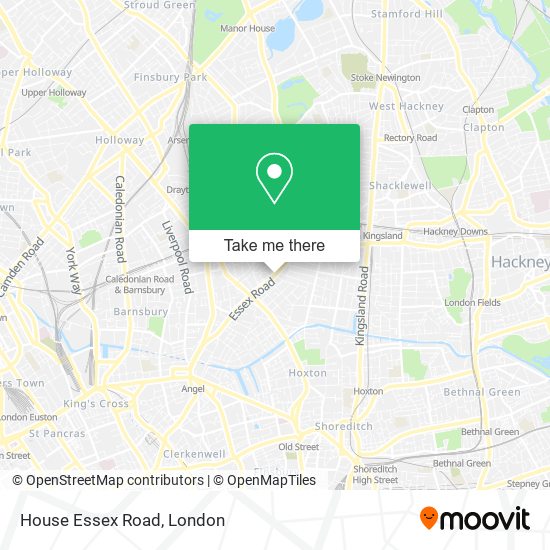 House Essex Road map