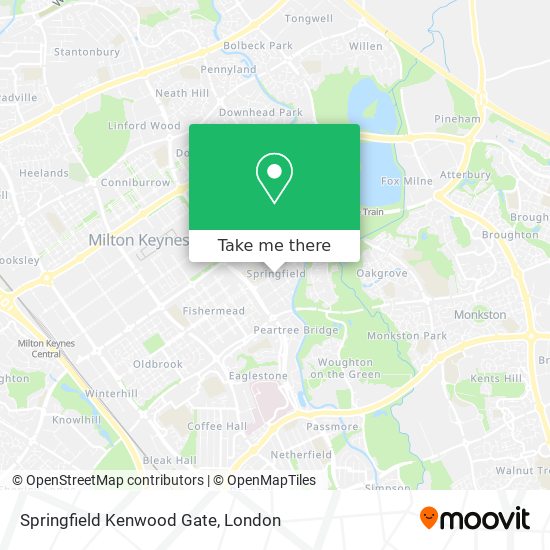 Springfield Kenwood Gate map