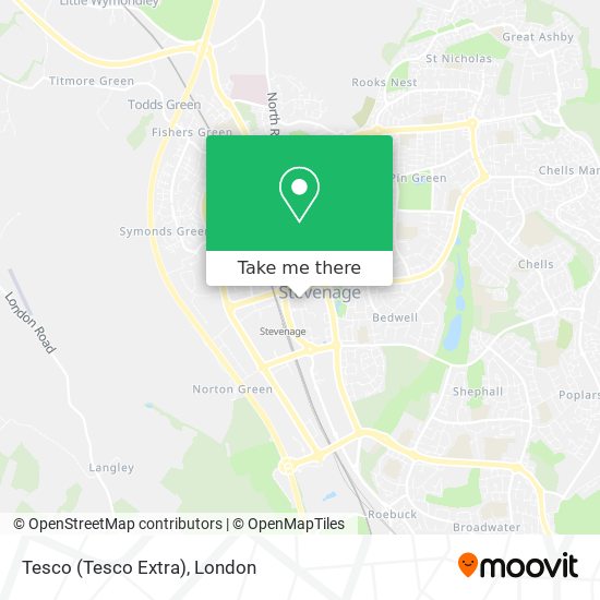 Tesco (Tesco Extra) map