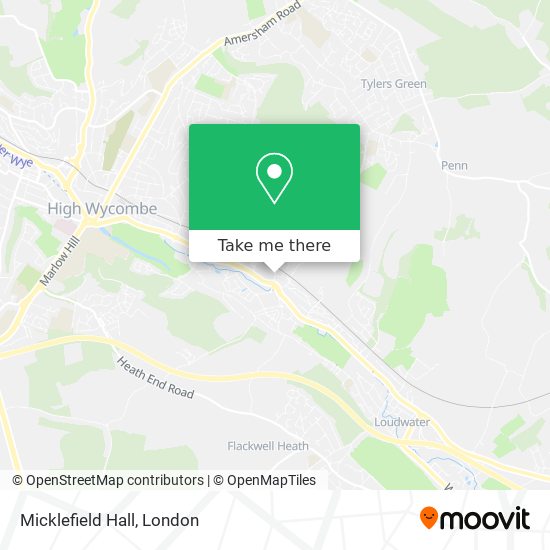 Micklefield Hall map