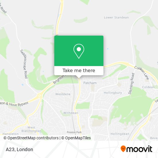 A23 map