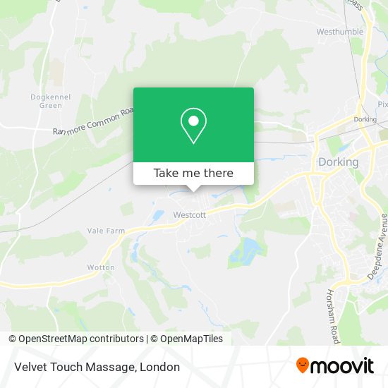 Velvet Touch Massage map