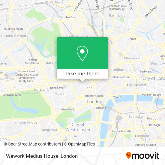 Wework Medius House map