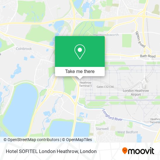 Hotel SOFITEL London Heathrow map