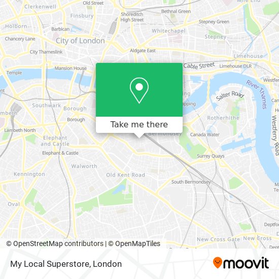 My Local Superstore map