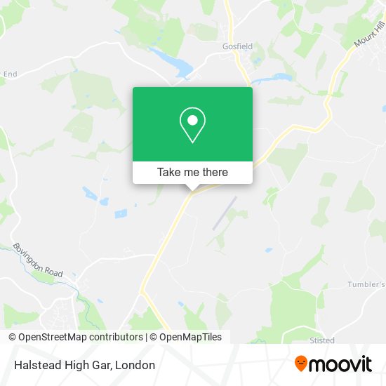 Halstead High Gar map