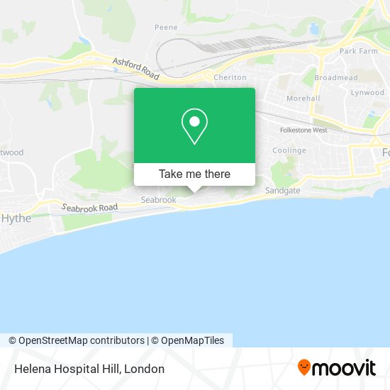 Helena Hospital Hill map