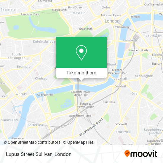 Lupus Street Sullivan map