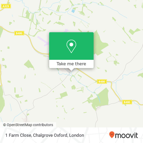 1 Farm Close, Chalgrove Oxford map