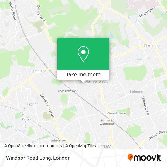 Windsor Road Long map