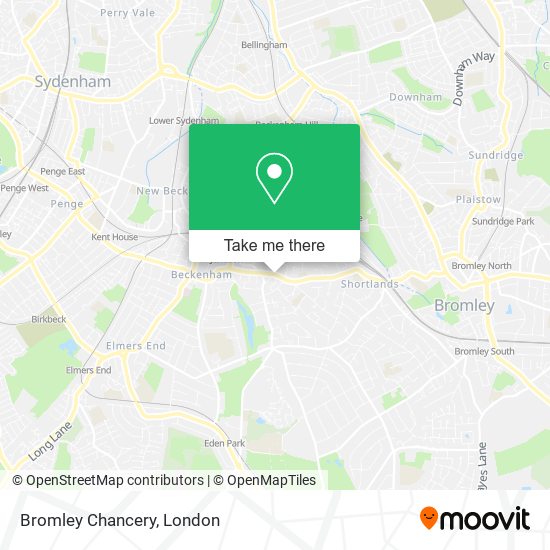 Bromley Chancery map