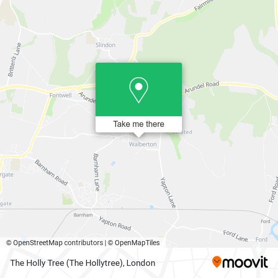 The Holly Tree (The Hollytree) map