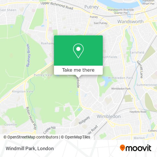 Windmill Park map