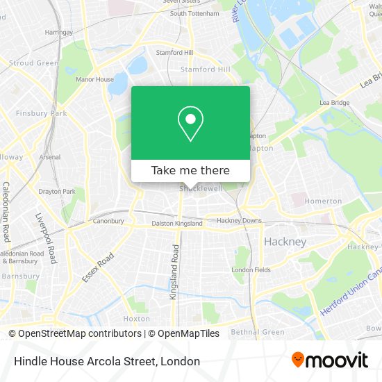 Hindle House Arcola Street map