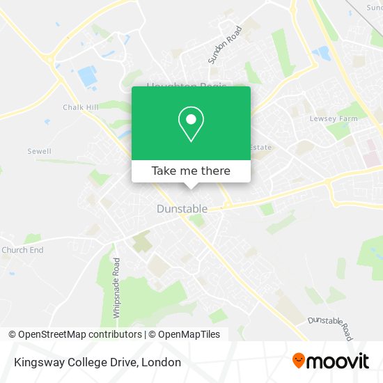 Kingsway College Drive map