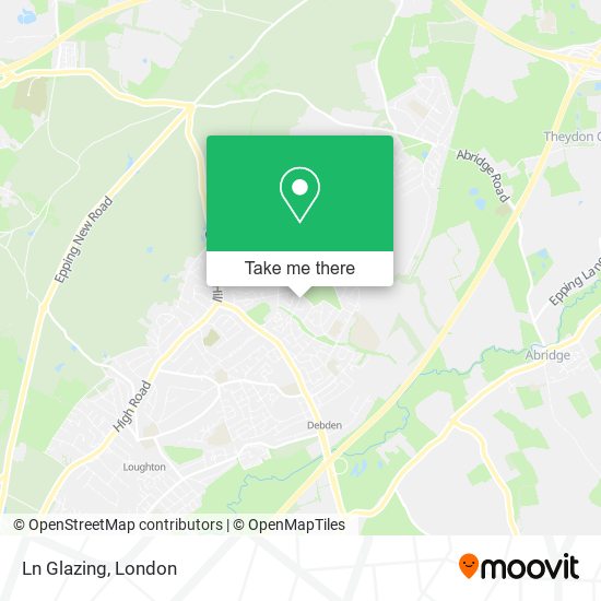 Ln Glazing map