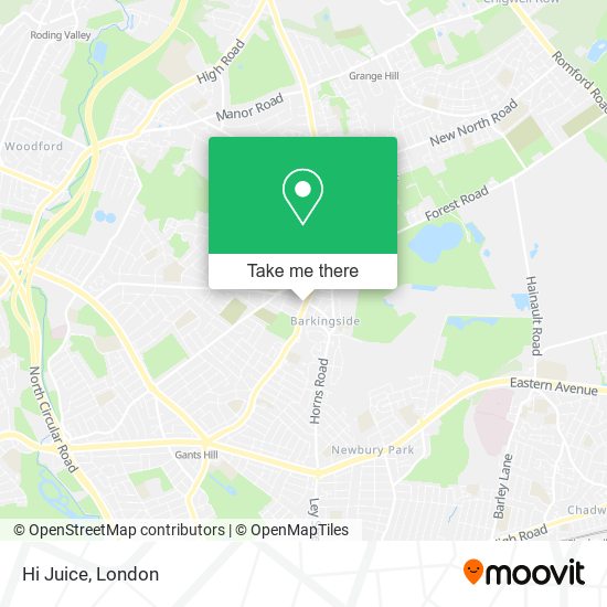 Hi Juice map