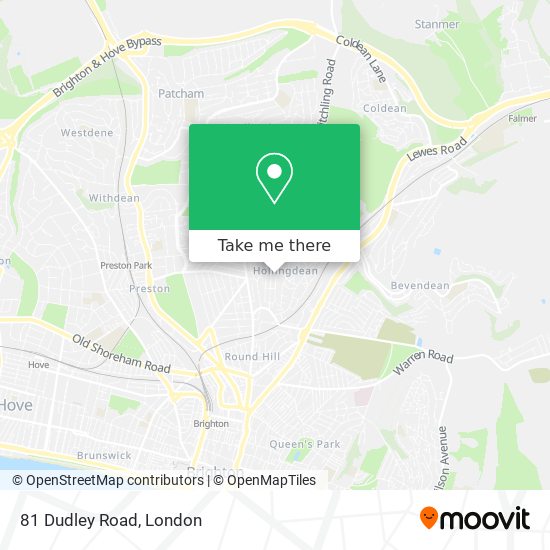 81 Dudley Road map