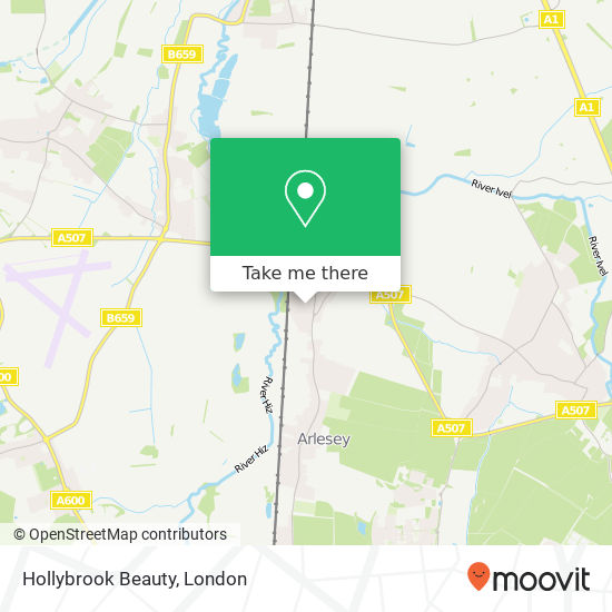 Hollybrook Beauty map