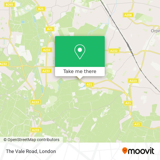 The Vale Road map