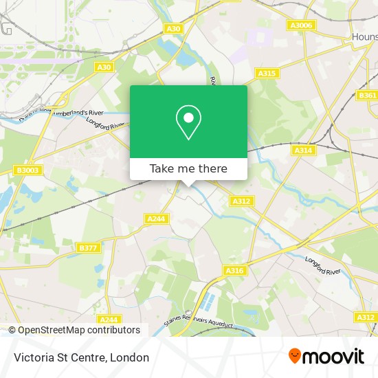 Victoria St Centre map