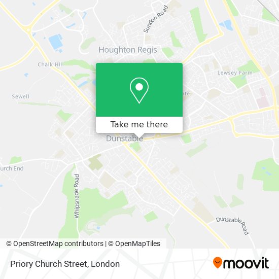 Priory Church Street map