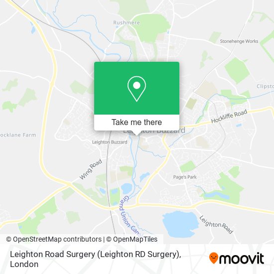 Leighton Road Surgery (Leighton RD Surgery) map