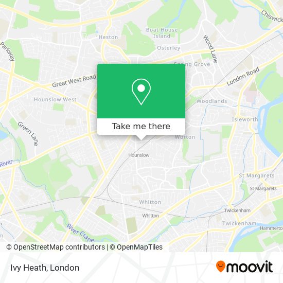 Ivy Heath map
