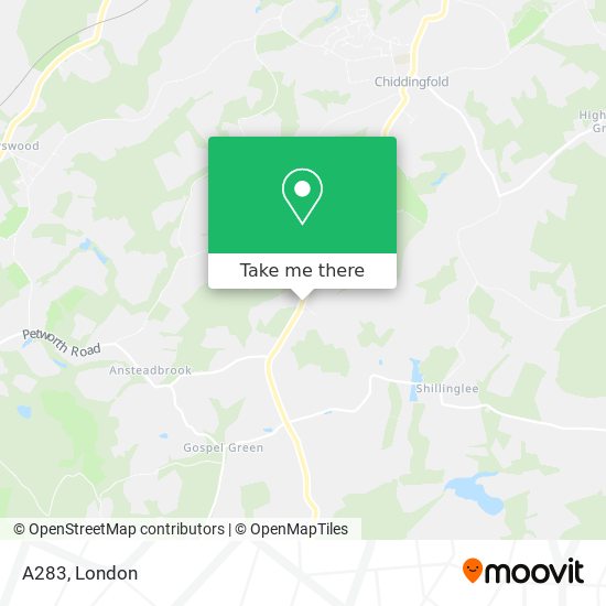 A283 map
