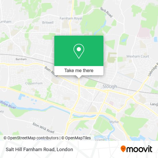 Salt Hill Farnham Road map
