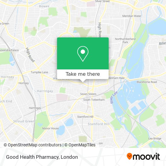 How To Get To Good Health Pharmacy In West Green By Bus Tube Or Train