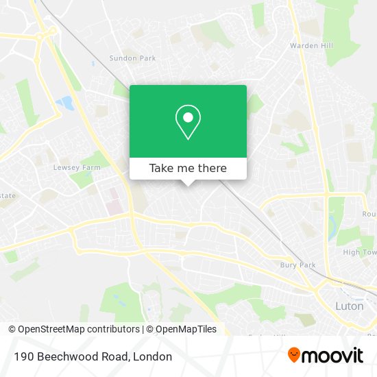 190 Beechwood Road map
