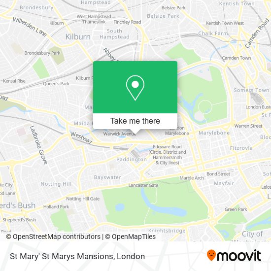 St Mary' St Marys Mansions map