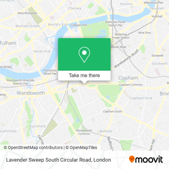 Lavender Sweep South Circular Road map