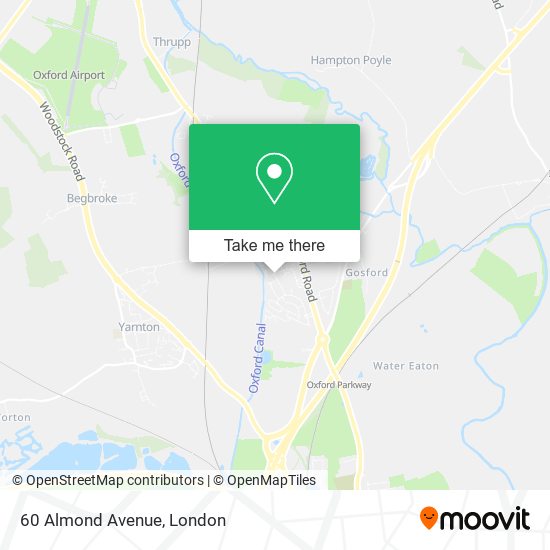 60 Almond Avenue map