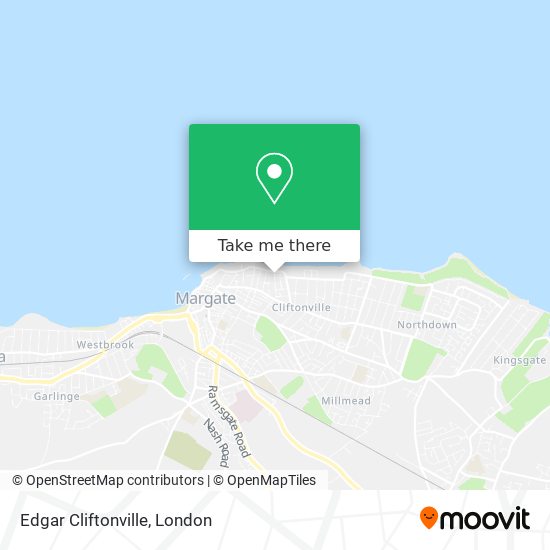 Edgar Cliftonville map